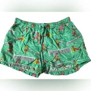 Print Fresh - Courtside Cats tennis pajama shorts